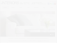 Tablet Screenshot of interiorsbyericjames.com